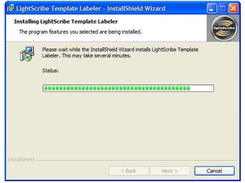 Installing LightScribe Template Labeler Software Installing LightScribe Template Labeler Software