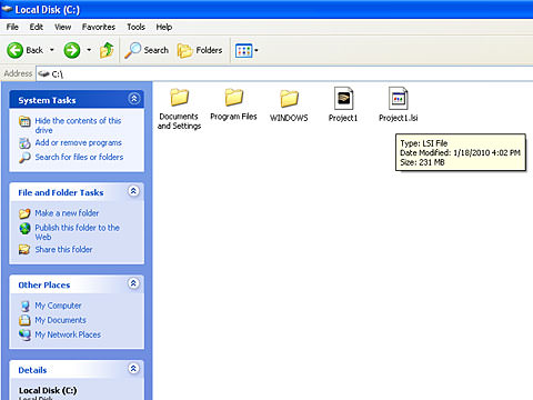 Finished LSI File Finished LSI File