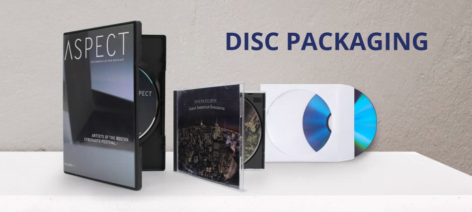 CD, DVD, and Blu-ray Disc Packaging
