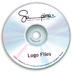Thermal printed CD / DVD