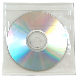 Adhesive CD Sleeve