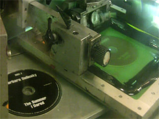 Silkscreen CD/DVD Printing