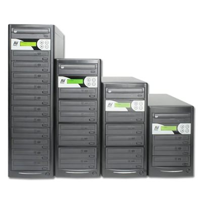 AV Pro Black SATA DVD Duplicators
