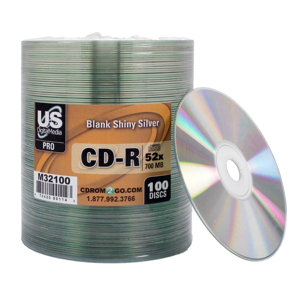 CD R 52X Blank USDM Pro CDROM2GO