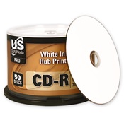 
USDM Pro Diamond CD-R White Inkjet Hub Printable 52X