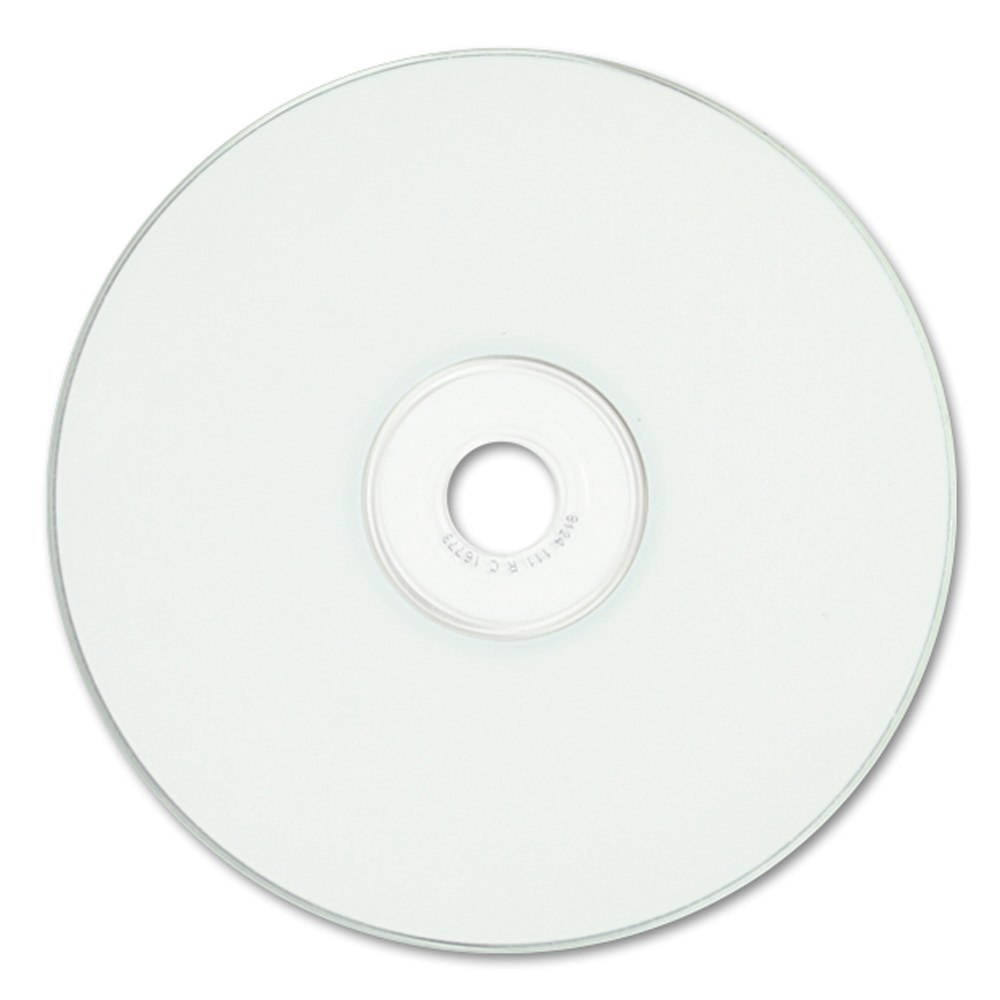 Printable CD White Inkjet USDM Super Silver CDROM2GO