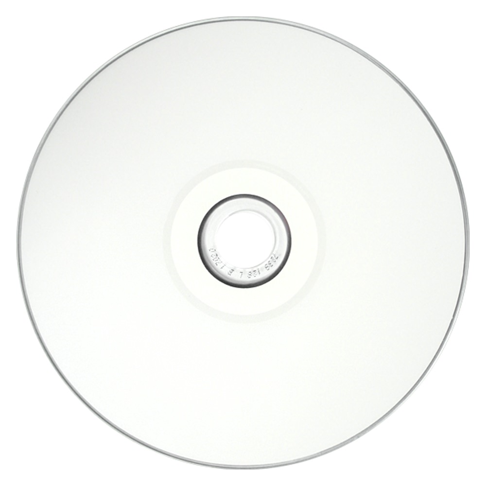 Rimage White Thermal Everest Hub Printable Diamond Dye (Silver Bottom) CD-R  in Shrink Wrap - Bulk Pack (500 Discs)