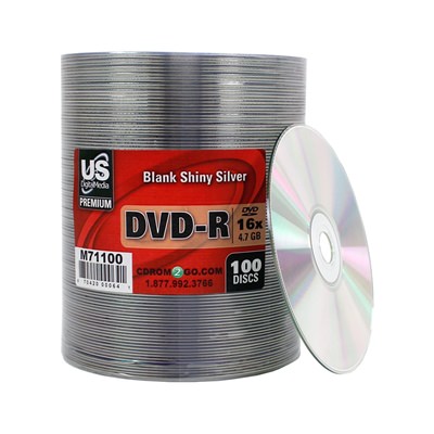 USDM Premium DVD-R Silver Top 16X
