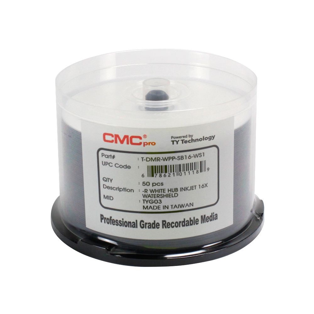 dvd-r-16x-white-inkjet-hub-printable-cmc-pro-watershield-cdrom2go
