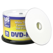 
USDM Super Purple DVD-R Everest/P-55 White Thermal Hub Printable 16X