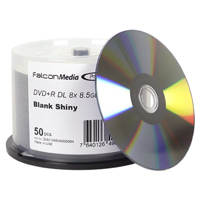 Falcon Media Pro DVD+R DL Silver Top 8X
