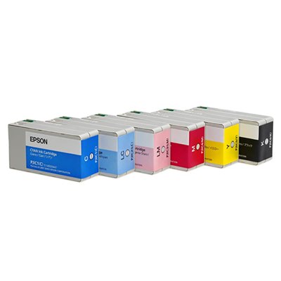 Set of 6 Epson Ink Cartridges for Discproducer
