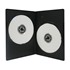 USDM Thin DVD Case Double Disc 7mm Black
