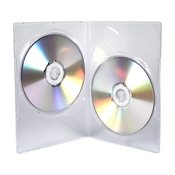 
USDM Slim DVD Case Double Disc Ultra Clear