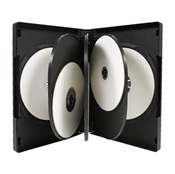
USDM DVD Case Eight Disc Black
