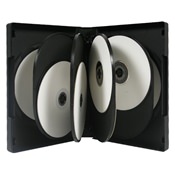 
USDM DVD Case Ten Disc Black