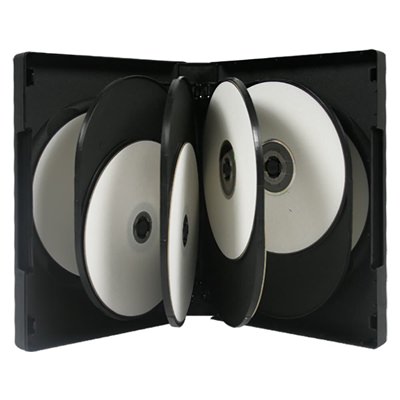USDM DVD Case Ten Disc Black
