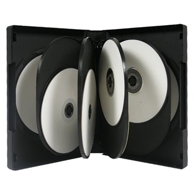 USDM DVD Case Ten Disc Black
