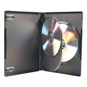 
USDM DVD Case Triple Disc Black