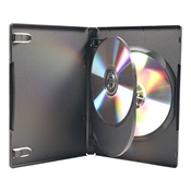 
USDM DVD Case Triple Disc Black