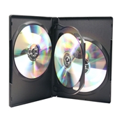 
USDM DVD Case Quad Disc Black