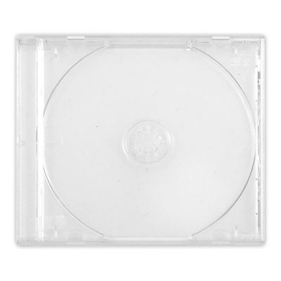 USDM Standard Clear Jewel Case - Single Disc with Clear Tray

