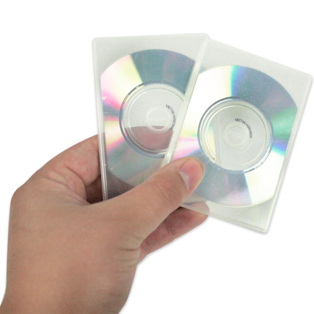Usdm Business Card Cd Dvd Case Clear Cdrom2go