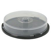 
USDM CD/DVD Cakebox 10 Disc Black Bottom