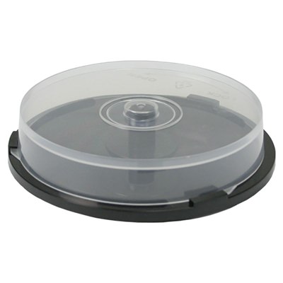 USDM CD/DVD Cakebox 10 Disc Black Bottom
