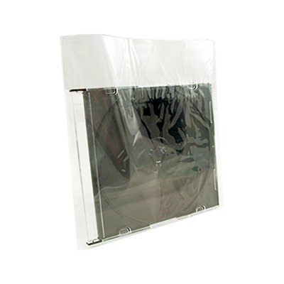 USDM Jewel Case Clear Plastic Bag w/ Seal Strip
