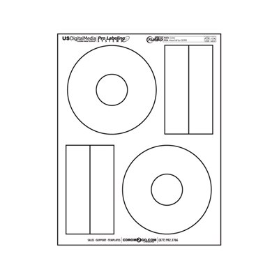 USDM Turbo² Full Size CD Labels 40mm 2 Up
