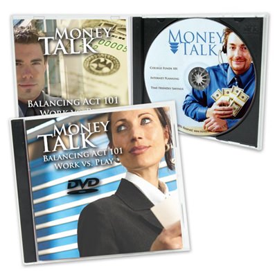 DVD and Jewel Case w/ 4 Panel Insert
