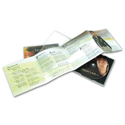 DVD and Jewel Case w/ 8 Panel Insert
