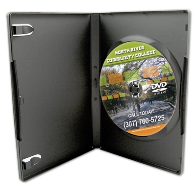 Dual Layer DVD in DVD Case - No Insert
