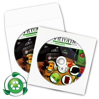 Dual Layer DVD and Eco Paper Sleeve
