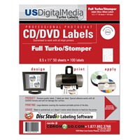 Picture for category CD Labels - Standard and Full Face