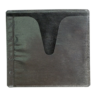 USDM Poly 2 Disc Double Sided Album Page V Cut Black
