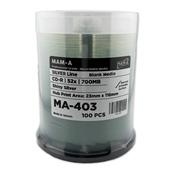 
MAM-A Silver Line 52X Shiny Silver CD-R (MA-403)