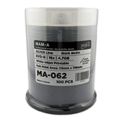 
MAM-A Silver Line 16x White Inkjet DVD-R (MA-062)