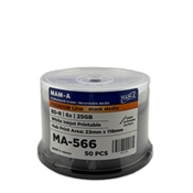 
MAM-A Premium Blu-Ray 6x White Inkjet BD-R (MA-566)